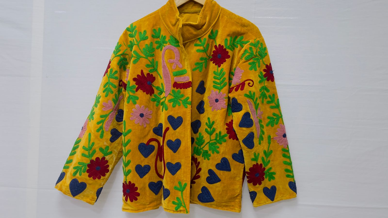 Hand Block Embroidered Jackets